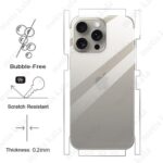 محافظ پشت iPhone XS Max مدل 360 درجه شفاف - Image 2