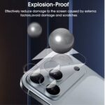 محافظ فریم دوربین iPhone 17ProMax مدل نانو 4تایی - Image 3