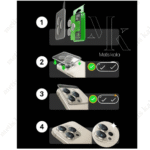 محافظ لنز Samsung A17 پک سبز - Image 3