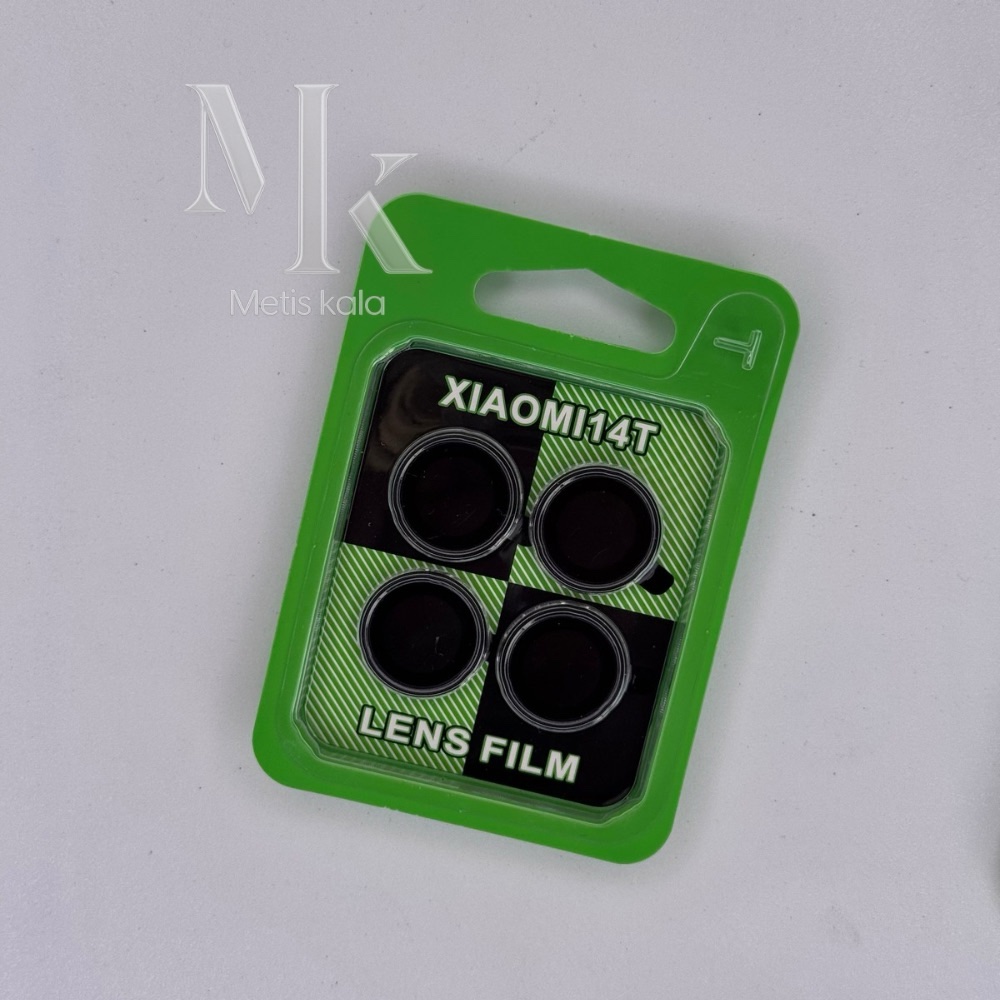 michegar-63 محافظ لنز Xiaomi 14T پک سبز - Image 1