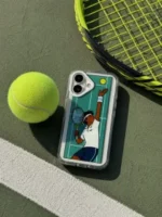 قاب گوشی iPhone 14 Pro آنتی شوک مگسیف Summer Tennis Boy - Image 3