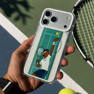 قاب گوشی iPhone 12 آنتی شوک مگسیف Summer Tennis Boy