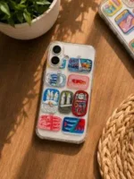 قاب گوشی آیفون و اندروید شفاف CS Sardines - Image 2