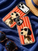 قاب گوشی آیفون آنتی شوک Snoopy Summer