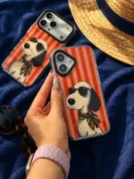 قاب گوشی آیفون آنتی شوک Snoopy Summer - Image 4