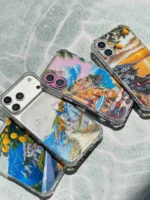 قاب گوشی آیفون و اندروید شفاف CS Summer City Collection - Image 2