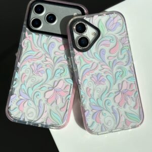 قاب گوشی آیفون آنتی شوک Pastel Plants