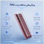 محافظ پشت Samsung Galaxy A36 مدل نانو هیدروژل شفاف - Image 4