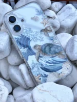 قاب گوشی آیفون لاکپشت ساحلی اکلیلی Turtle Summer Shine CS Collection - Image 2