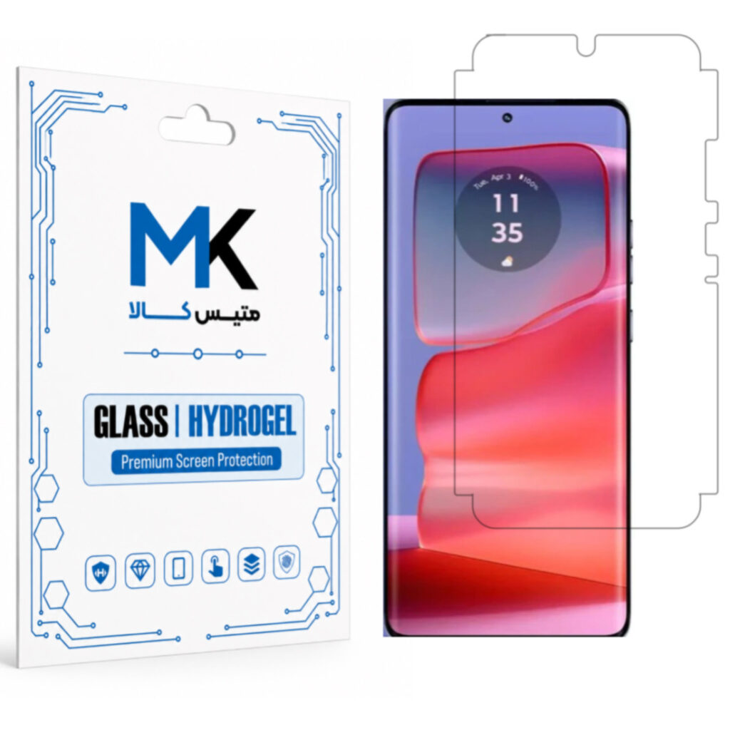 گلس Motorola Edge 60Fusion مدل نانو هیدروژل 360 درجه